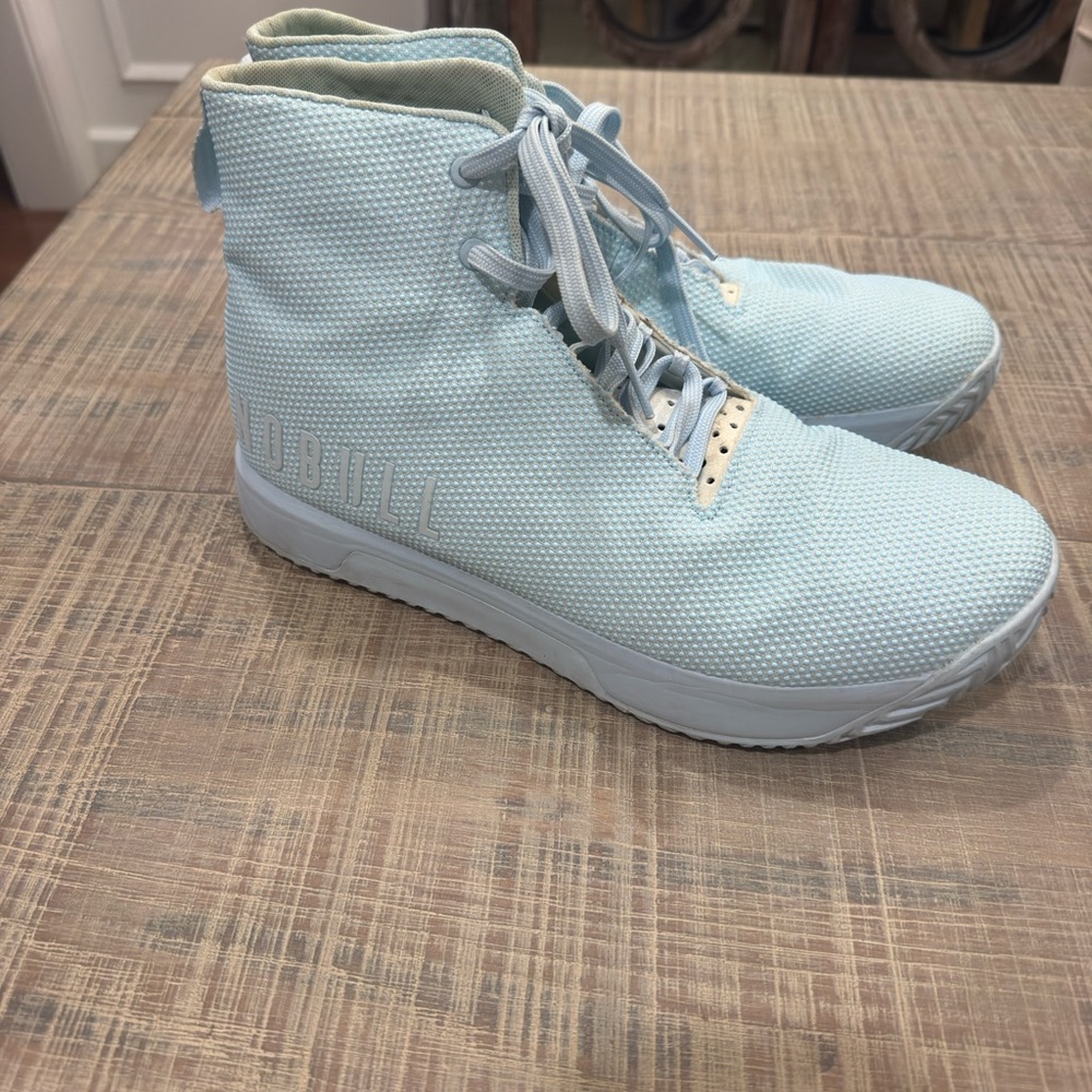 NOBULL Light Blue High-Top Men's Shoes